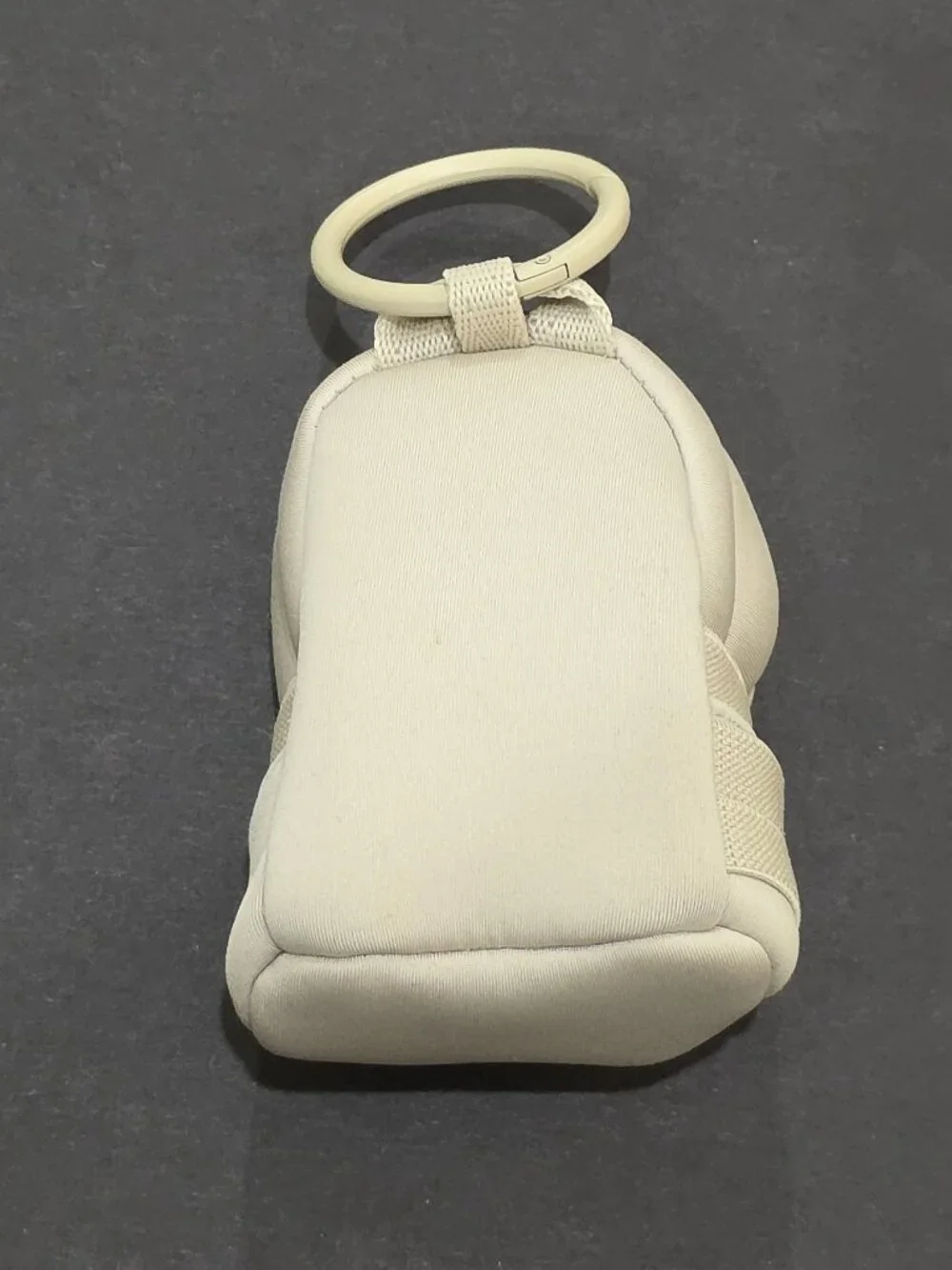 Dagne Dover Mini Dakota Backpack Keychain - Cream